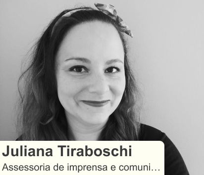 Botão Ver Juliana Tiraboschi, Assessoria de imprensa e comunicação